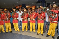 Gouravam Team at Pepsi IPL 2013 Event